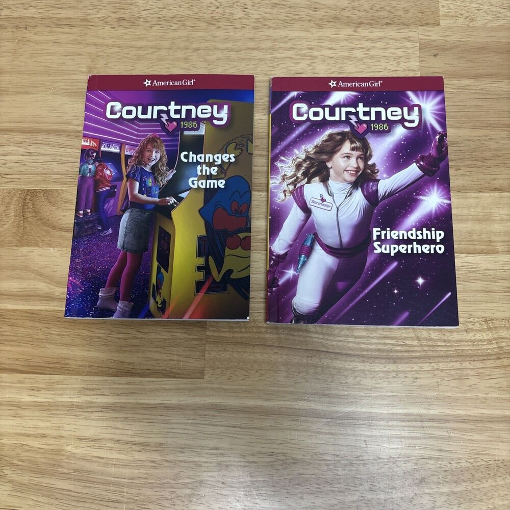American Girl: Courtney Changes the Game and Friendship Superhero 1980s # 1-2